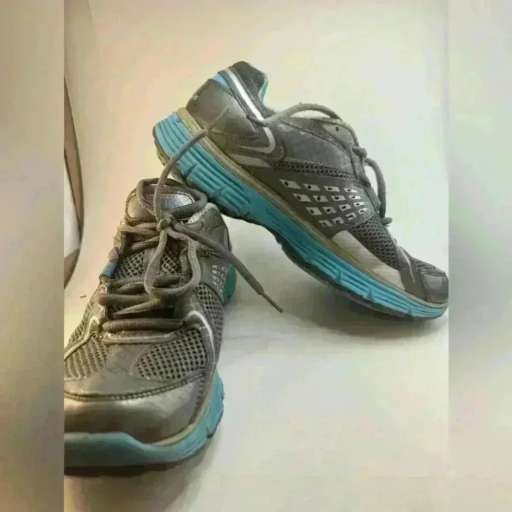 Sketchers Shape Ups, Toning Shoes Grey and Blue size 7.5 - Picture 1 of 8